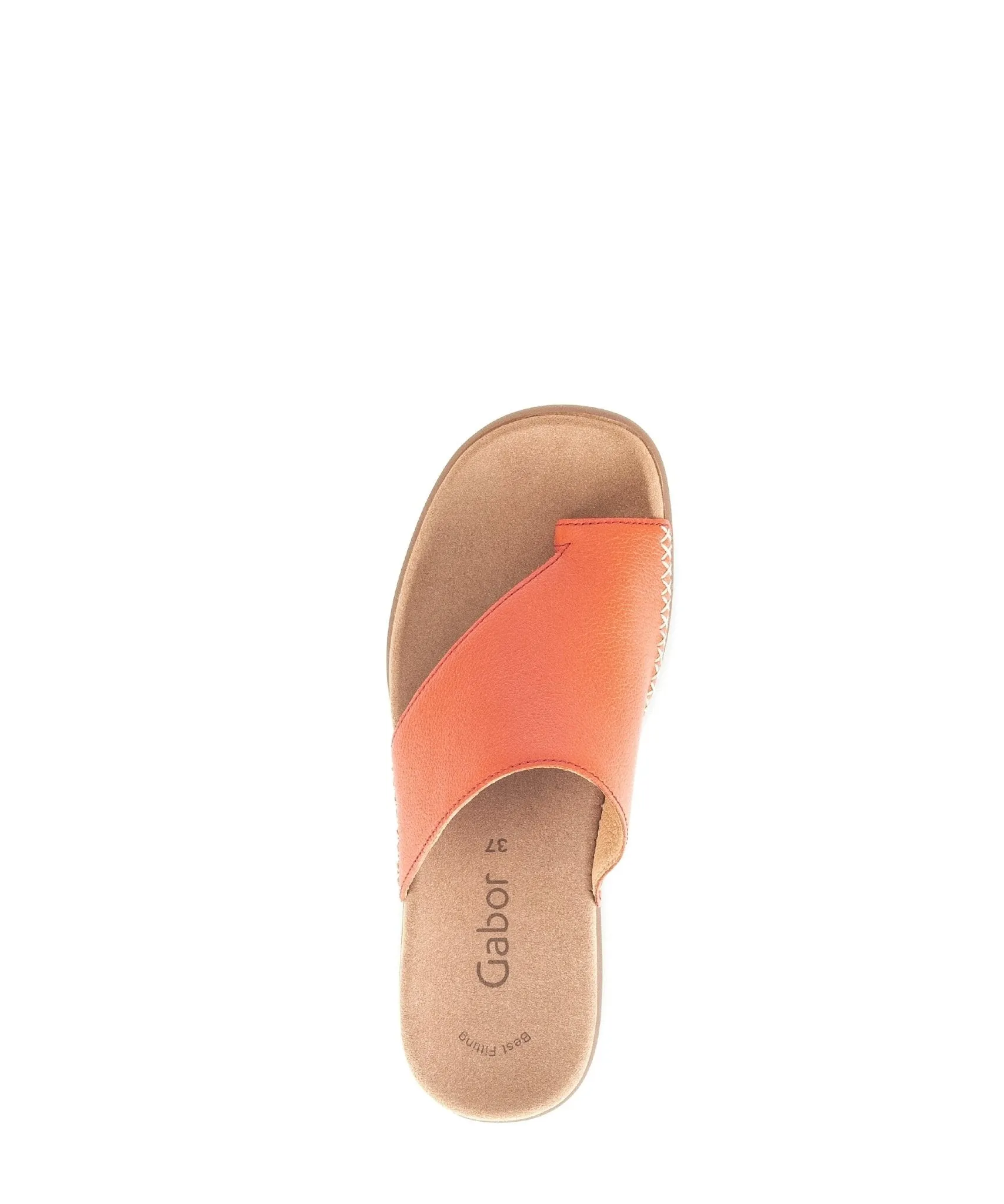 '43.700.23' women's slide toe sandal - orange
