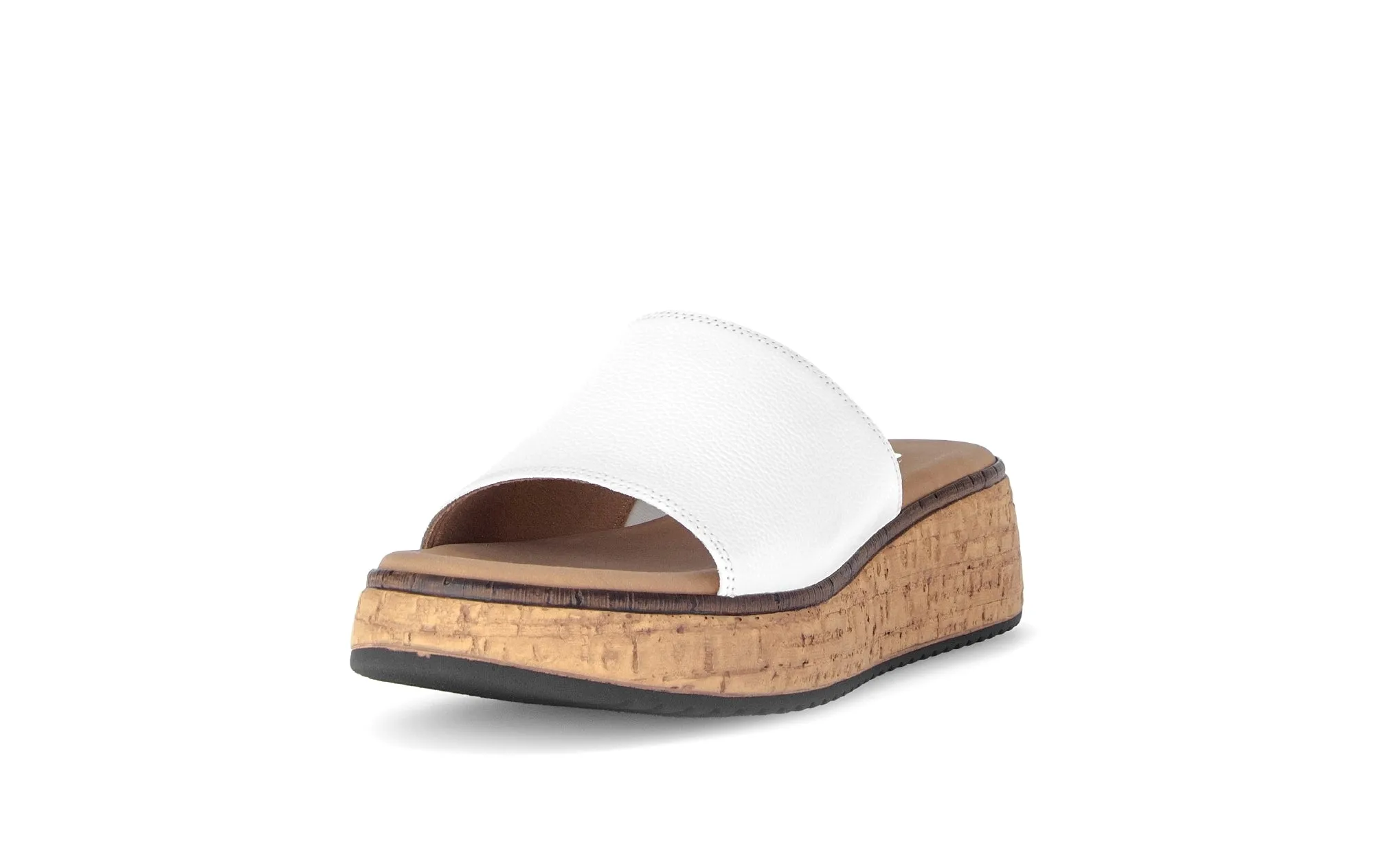'62.820.50' women's slide sandal - white