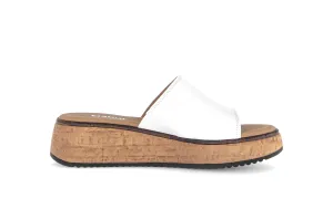 '62.820.50' women's slide sandal - white