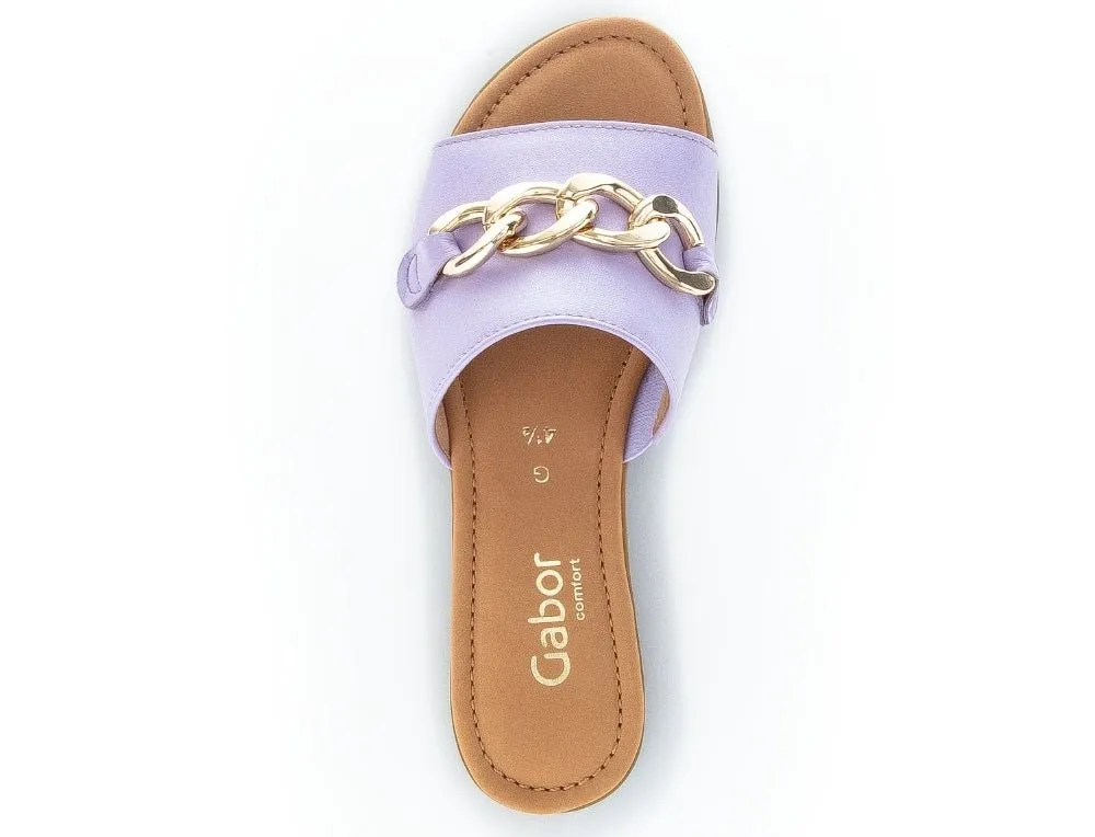 '82.791' women's slide sandal - purple