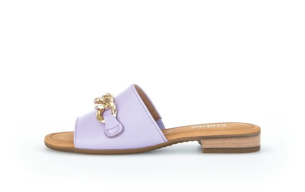 '82.791' women's slide sandal - purple