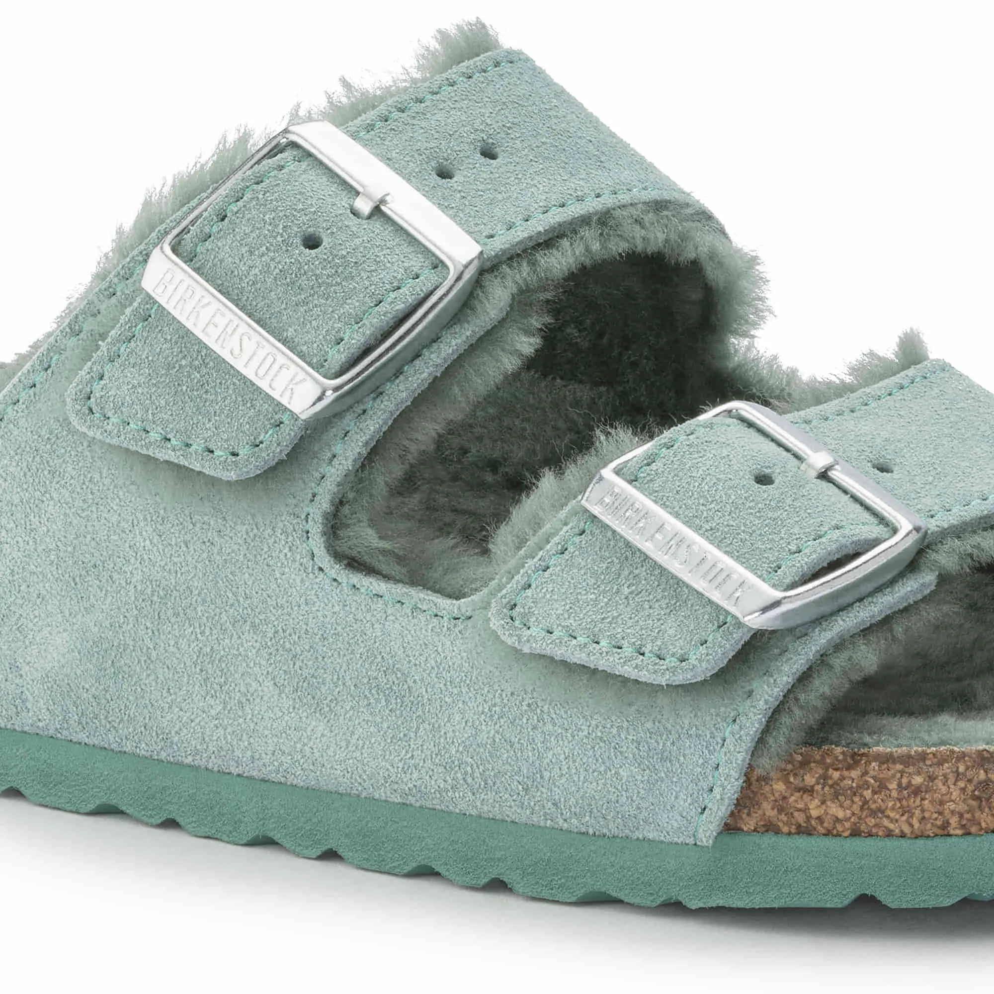 Arizona Shearling Suede Leather
