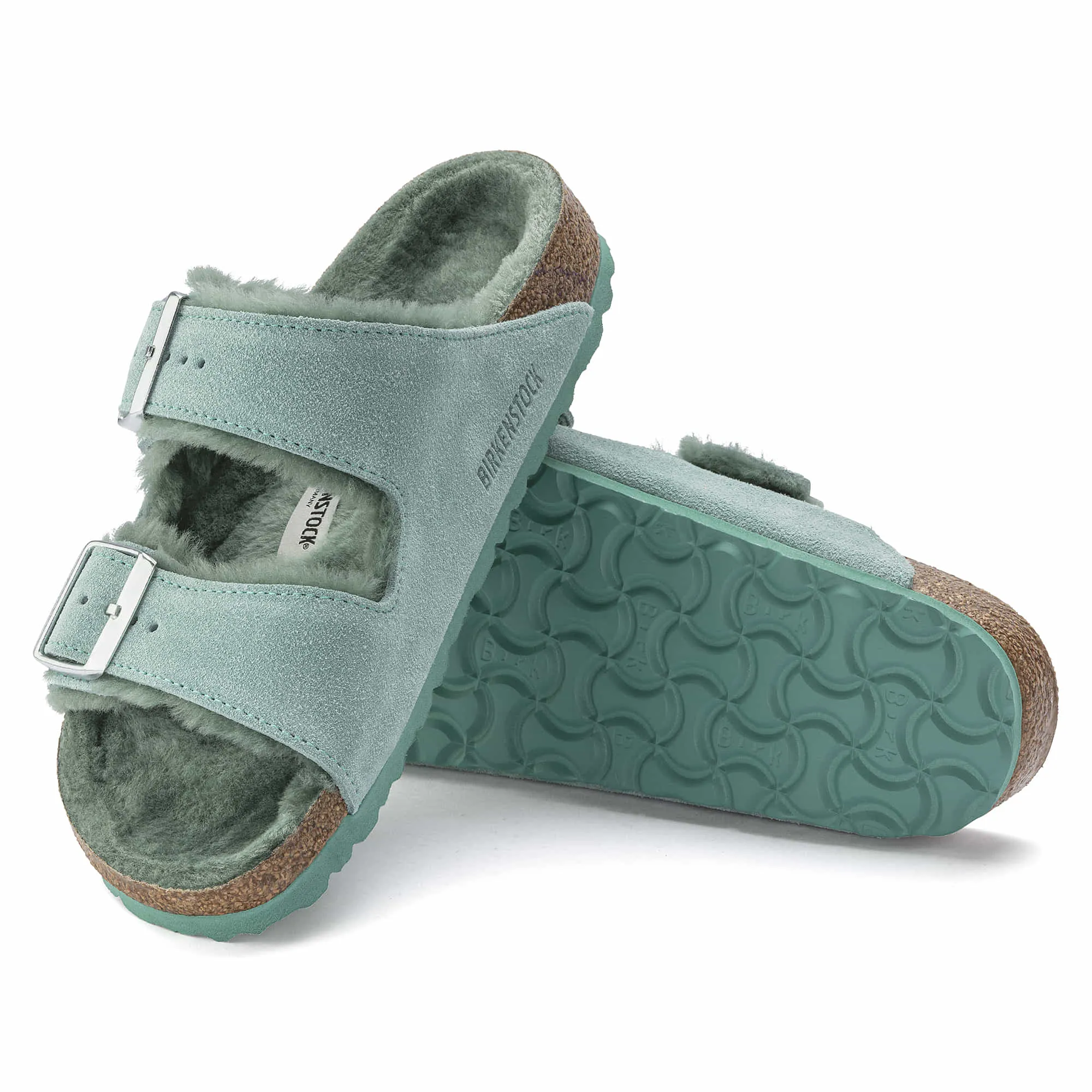Arizona Shearling Suede Leather
