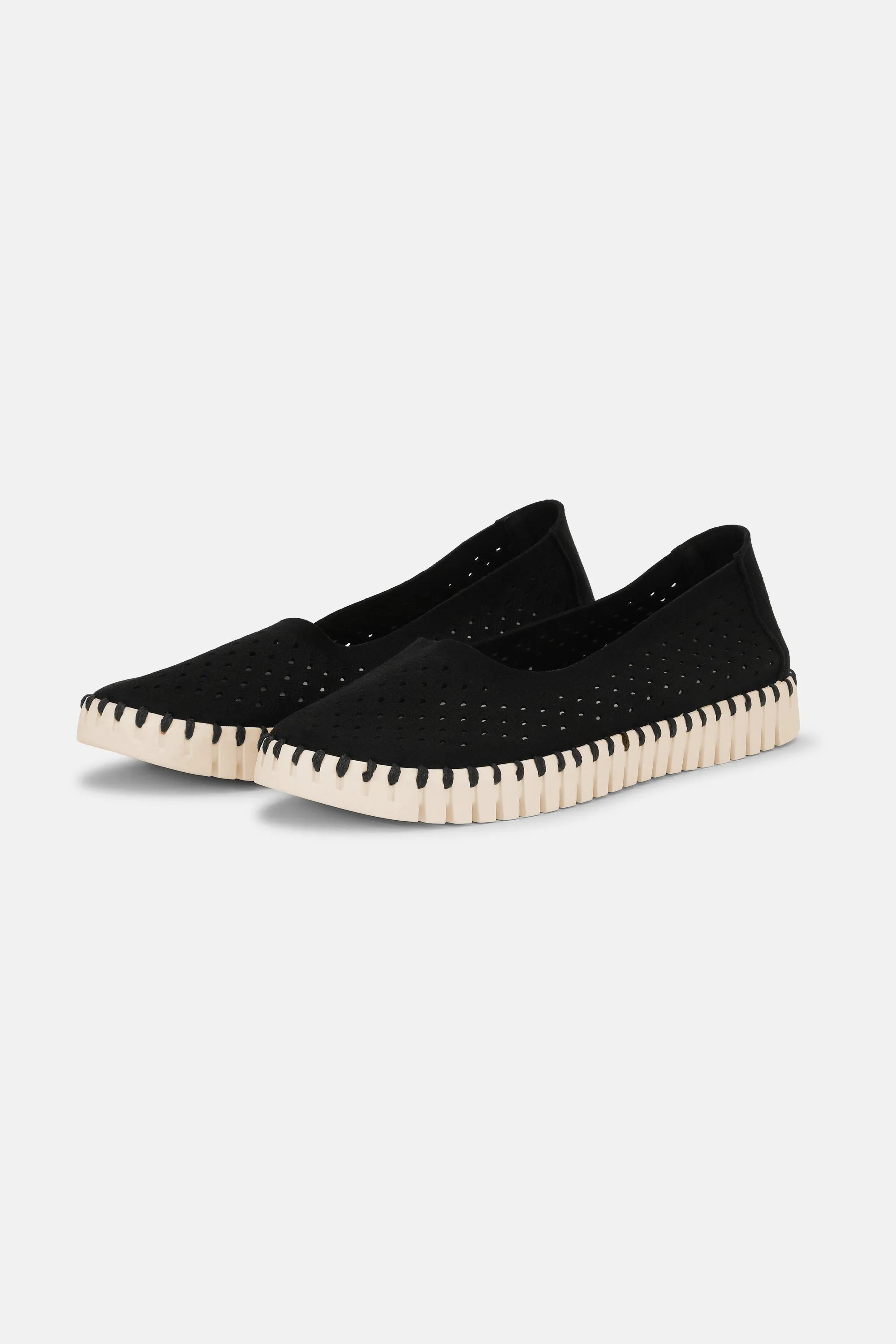 Ballerinas - Black Pearled Ivory