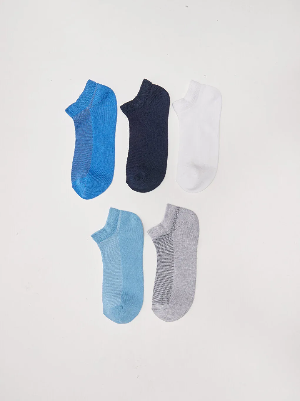 Basic Boy's Booties Socks 5-pack