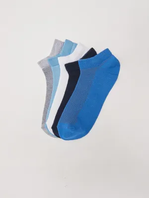 Basic Boy's Booties Socks 5-pack