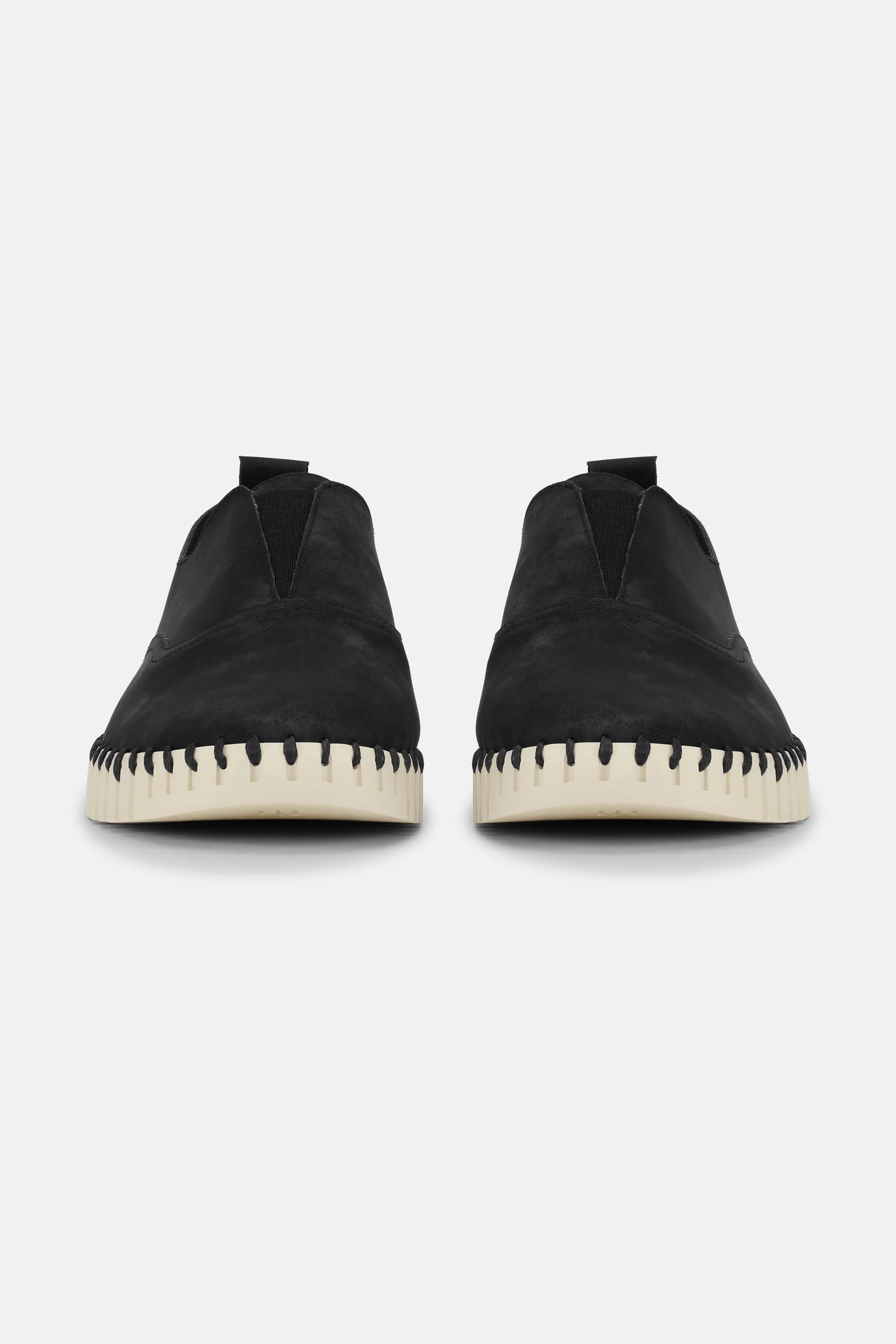 Bequeme Herrenschuhe - Black Pearled Ivory