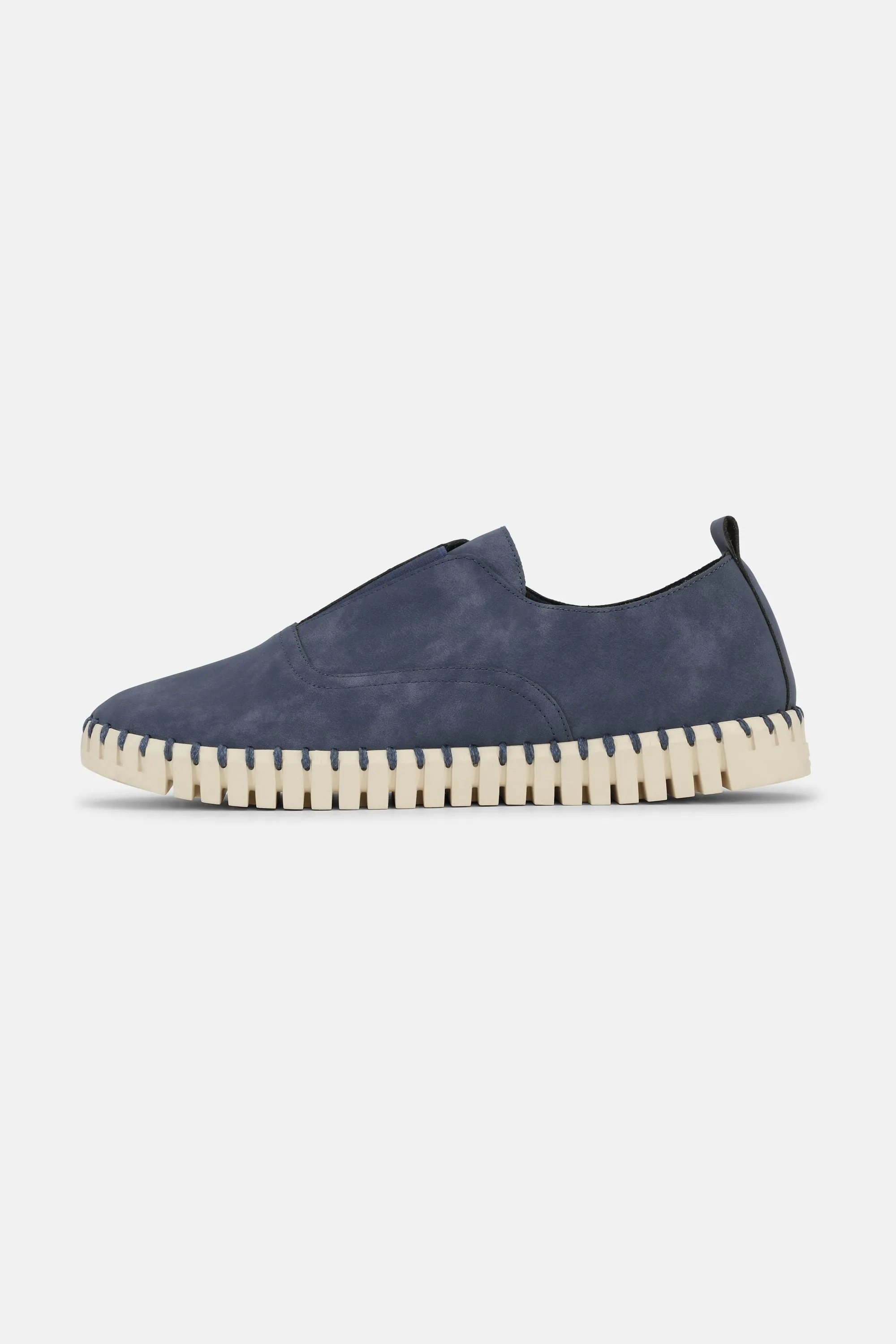 Bequeme Herrenschuhe - Blue Greyness Pearled Ivory
