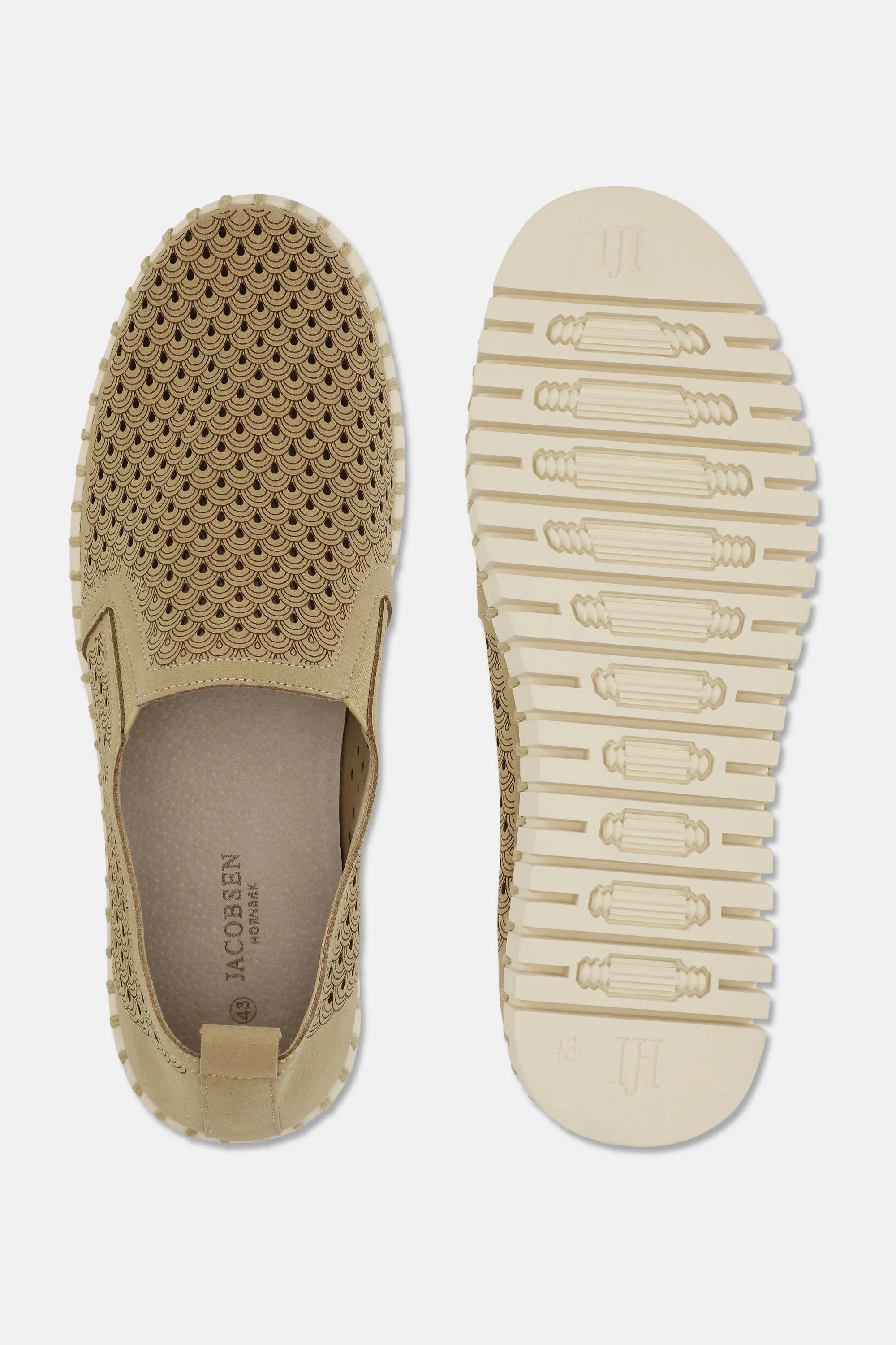 Bequeme Herrenschuhe - Latte