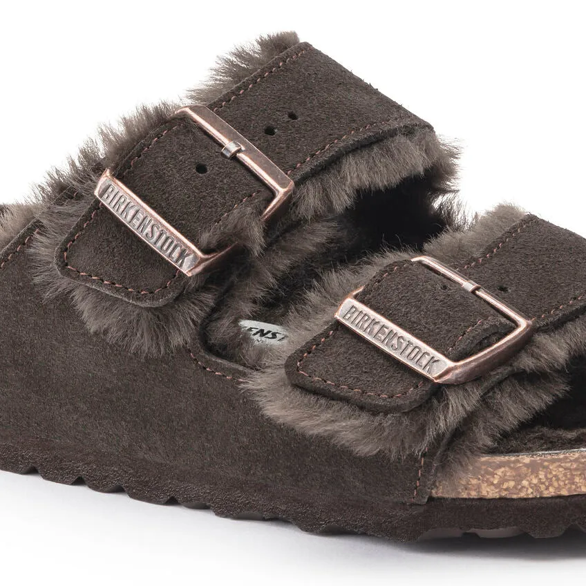Birkenstock Arizona Mocha Shearling