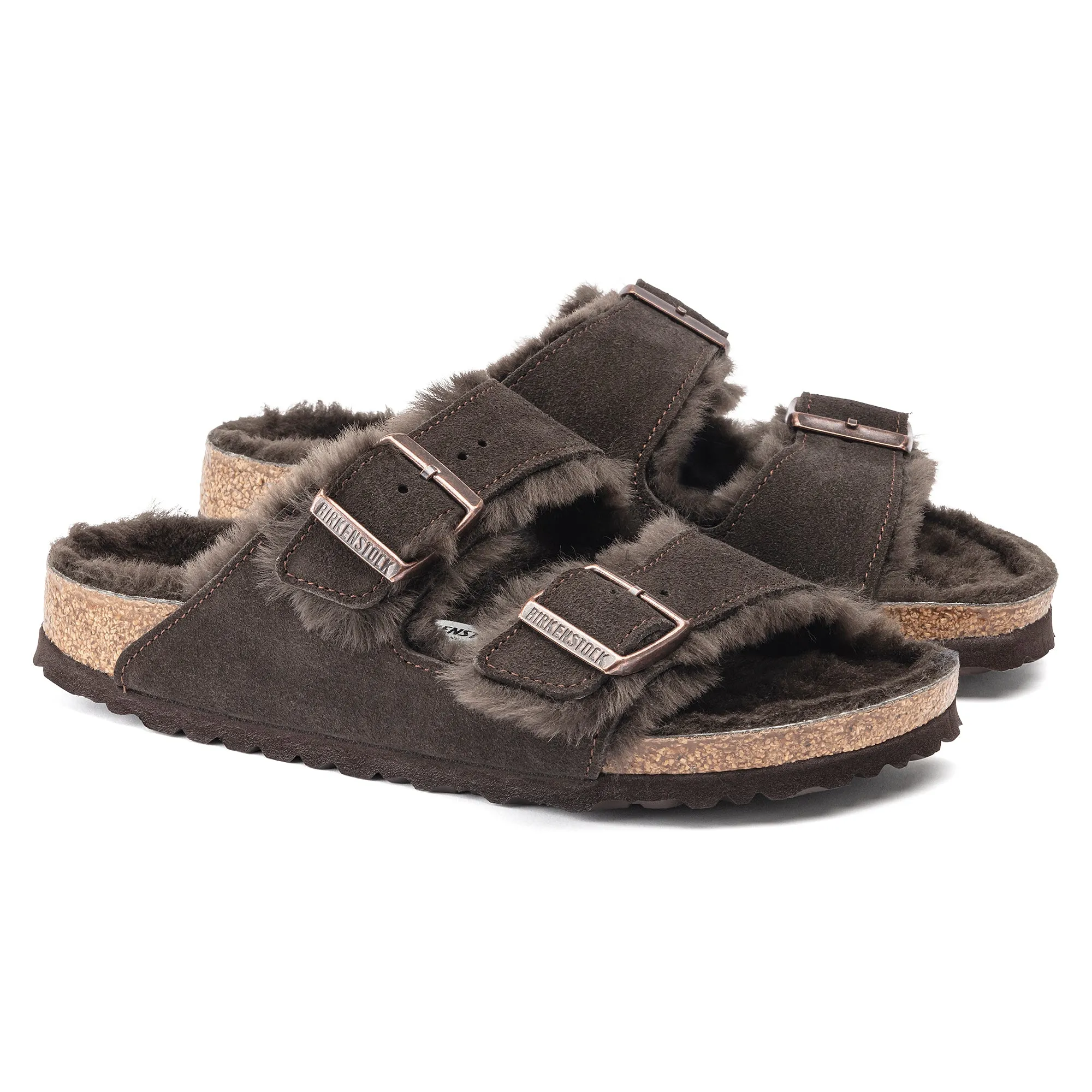 Birkenstock Arizona Mocha Shearling