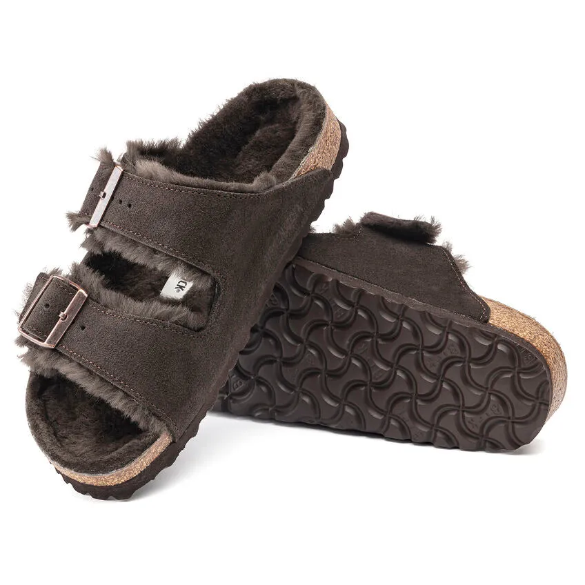 Birkenstock Arizona Mocha Shearling