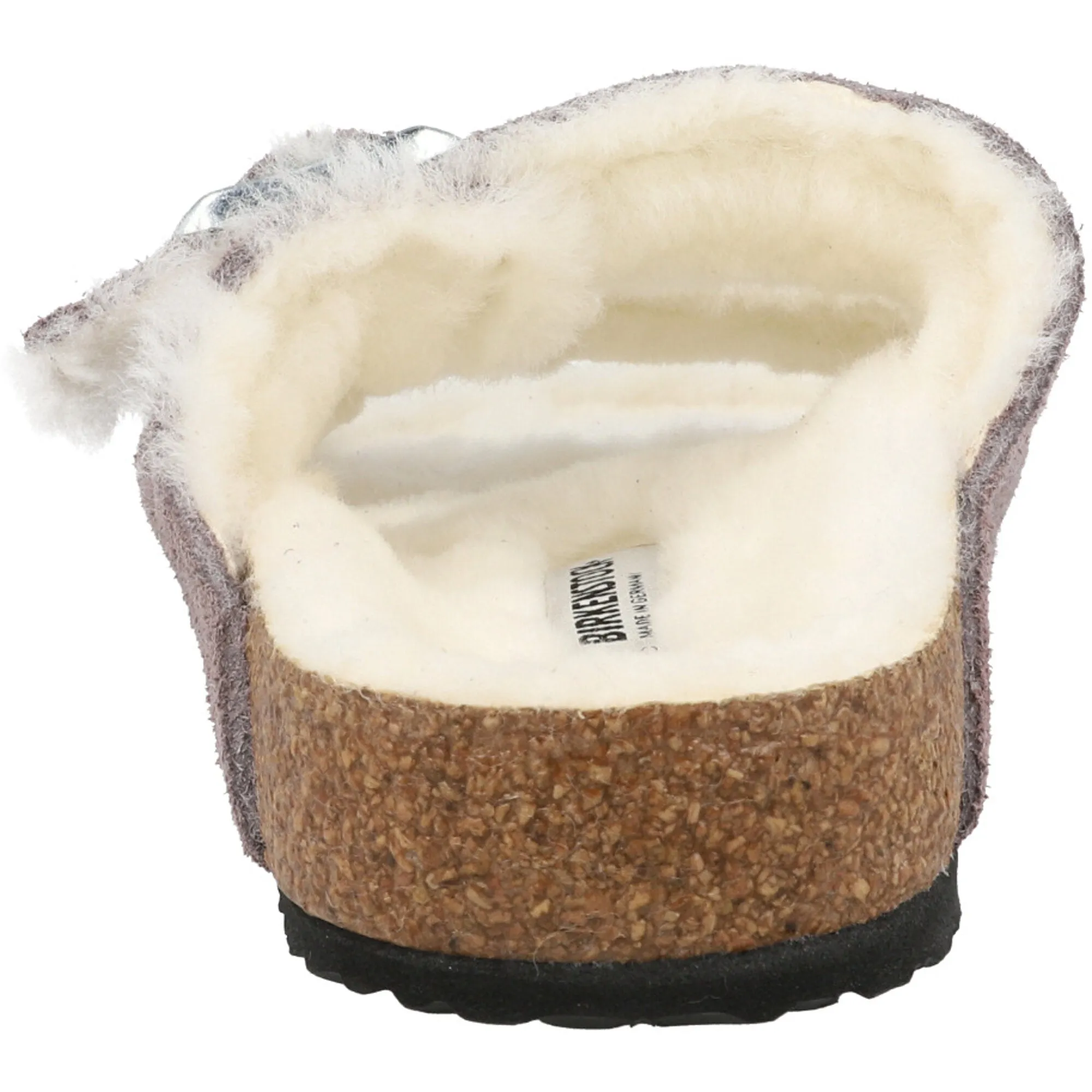 Birkenstock Arizona Shearling Kids Sandals Faded Purple