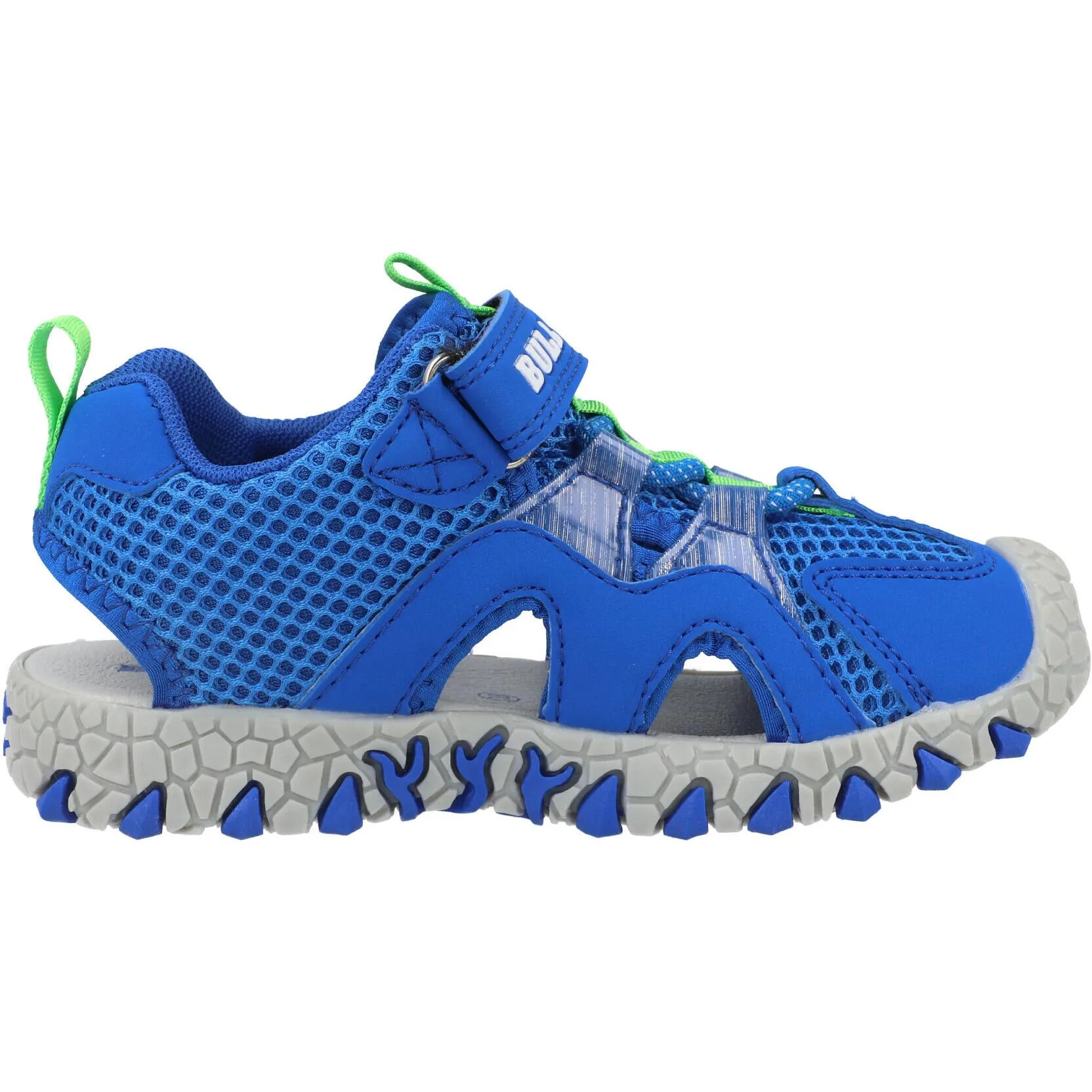 Bull Boys Spinosaurus Lights Royal Blue Sandals