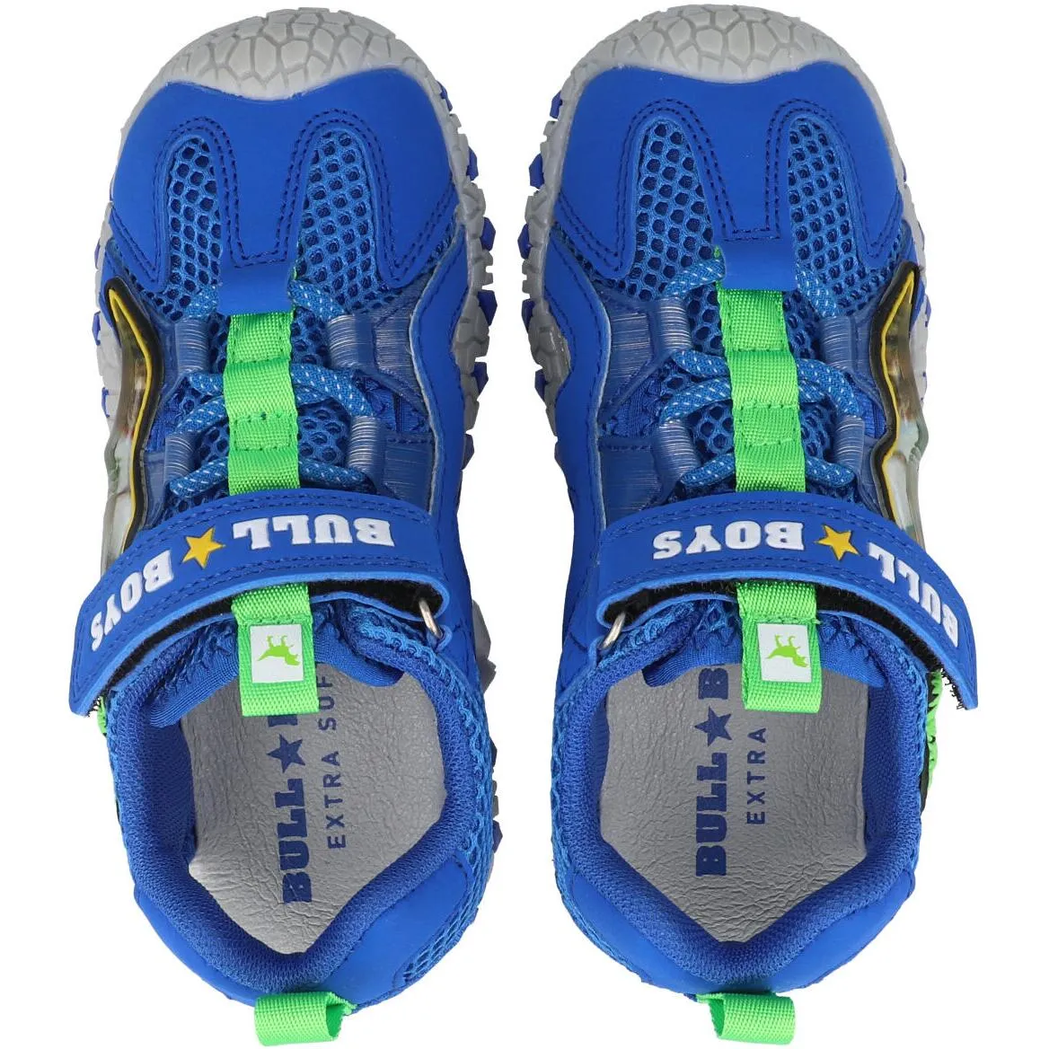 Bull Boys Spinosaurus Lights Royal Blue Sandals