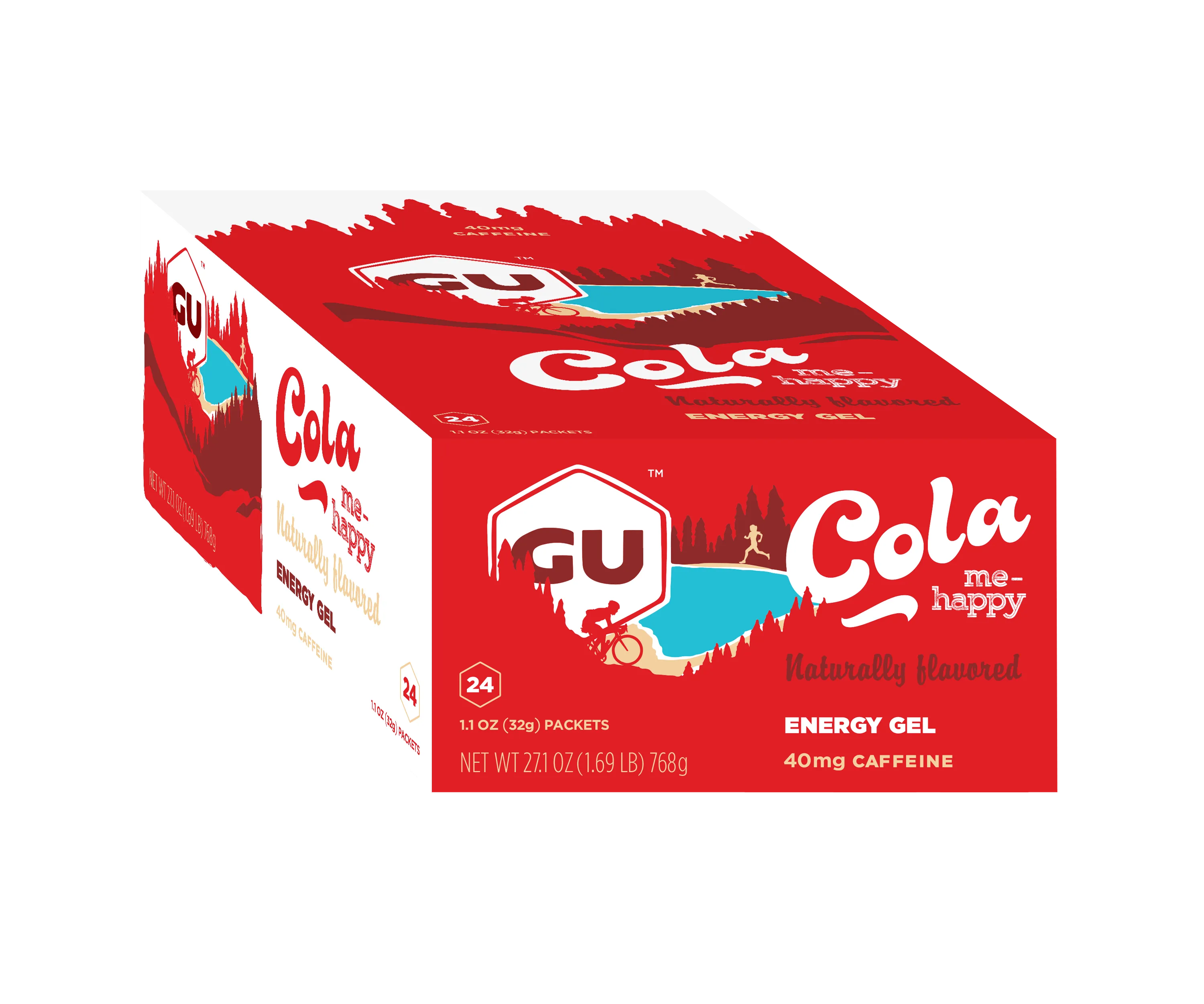 Caja de Geles Cola Me Happy GU Energy
