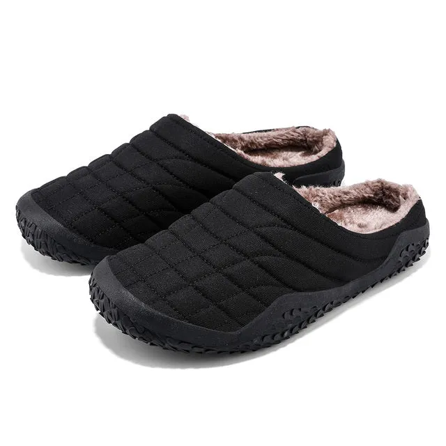 Casual Slippers Velvet Keep Warm Slip-on