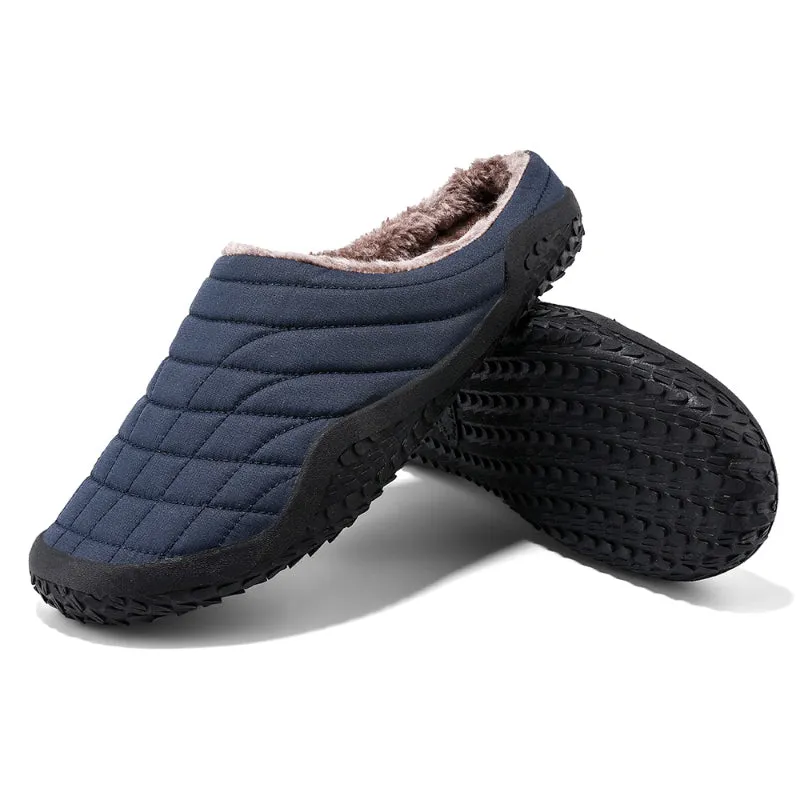 Casual Slippers Velvet Keep Warm Slip-on