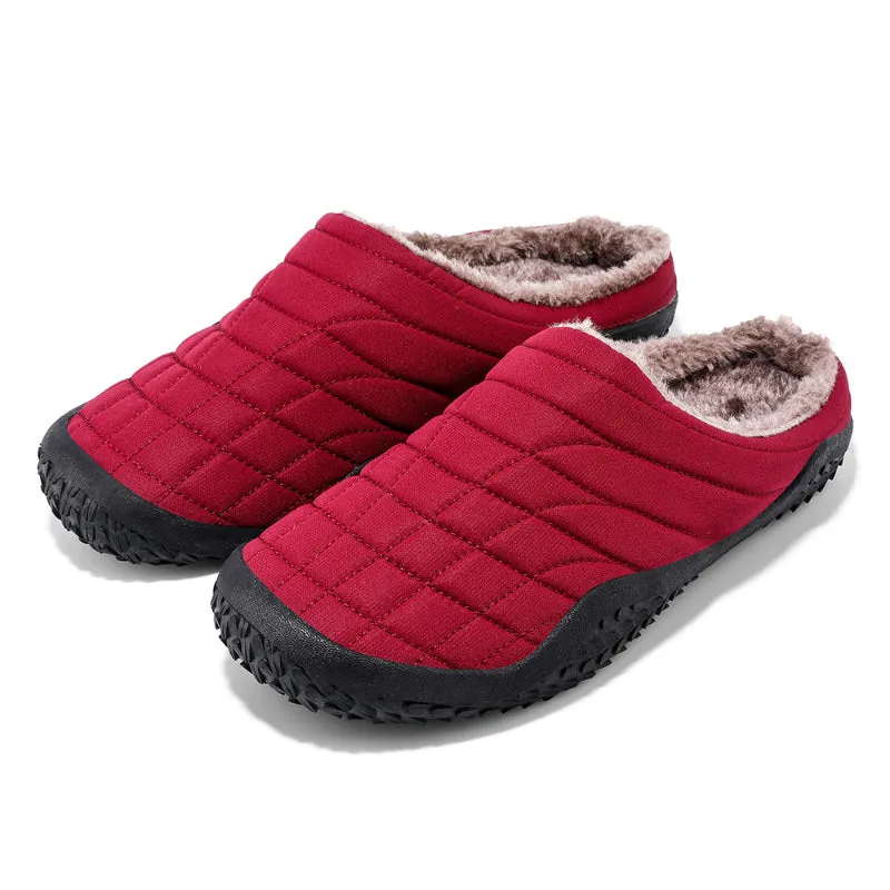 Casual Slippers Velvet Keep Warm Slip-on
