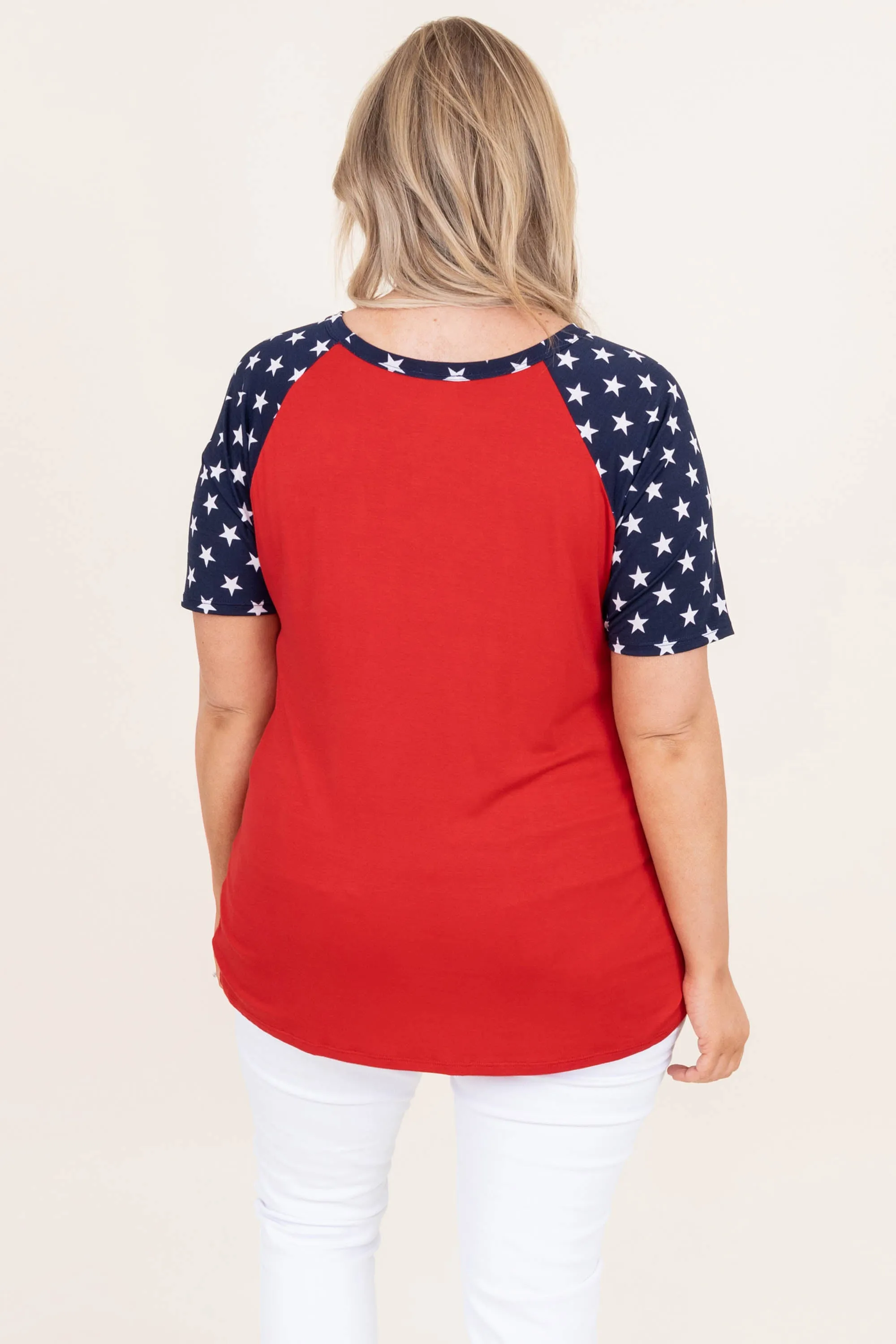 Celebration Moments Top, Red