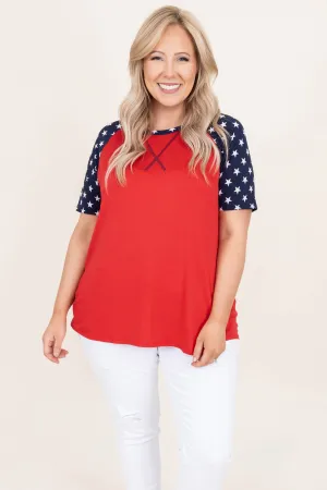Celebration Moments Top, Red
