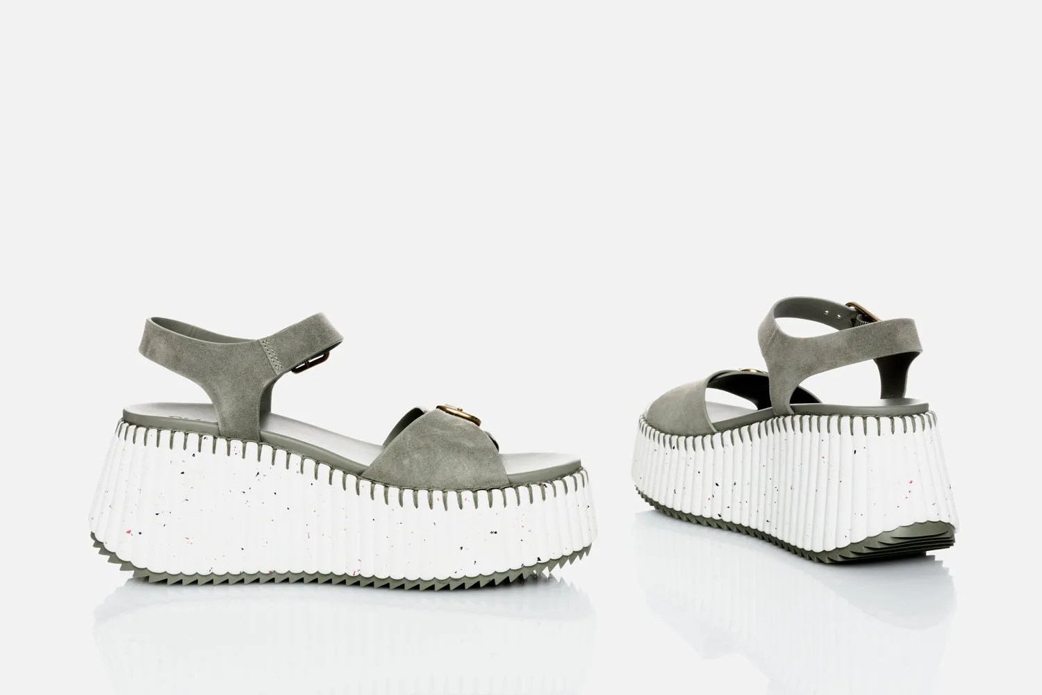 Chloé Nama Wedge Sandal