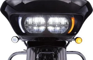 Ciro 45251 Fang Headlight Bezel - Black