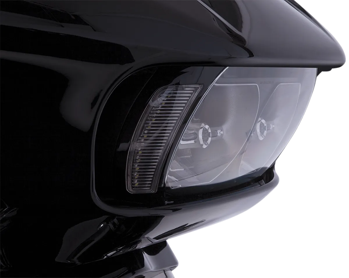 Ciro 45251 Fang Headlight Bezel - Black