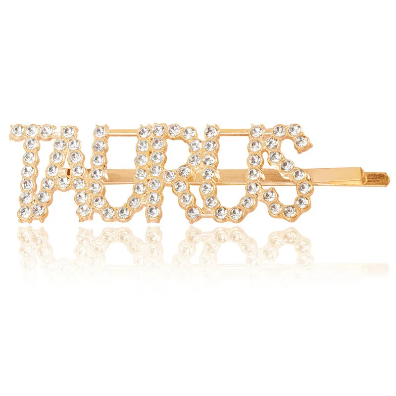 Combo Of 2 Taurus Golden Silver Hairclip