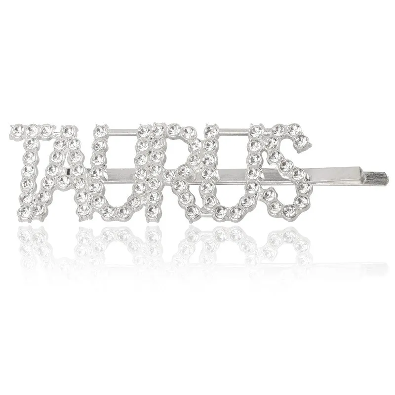 Combo Of 2 Taurus Golden Silver Hairclip