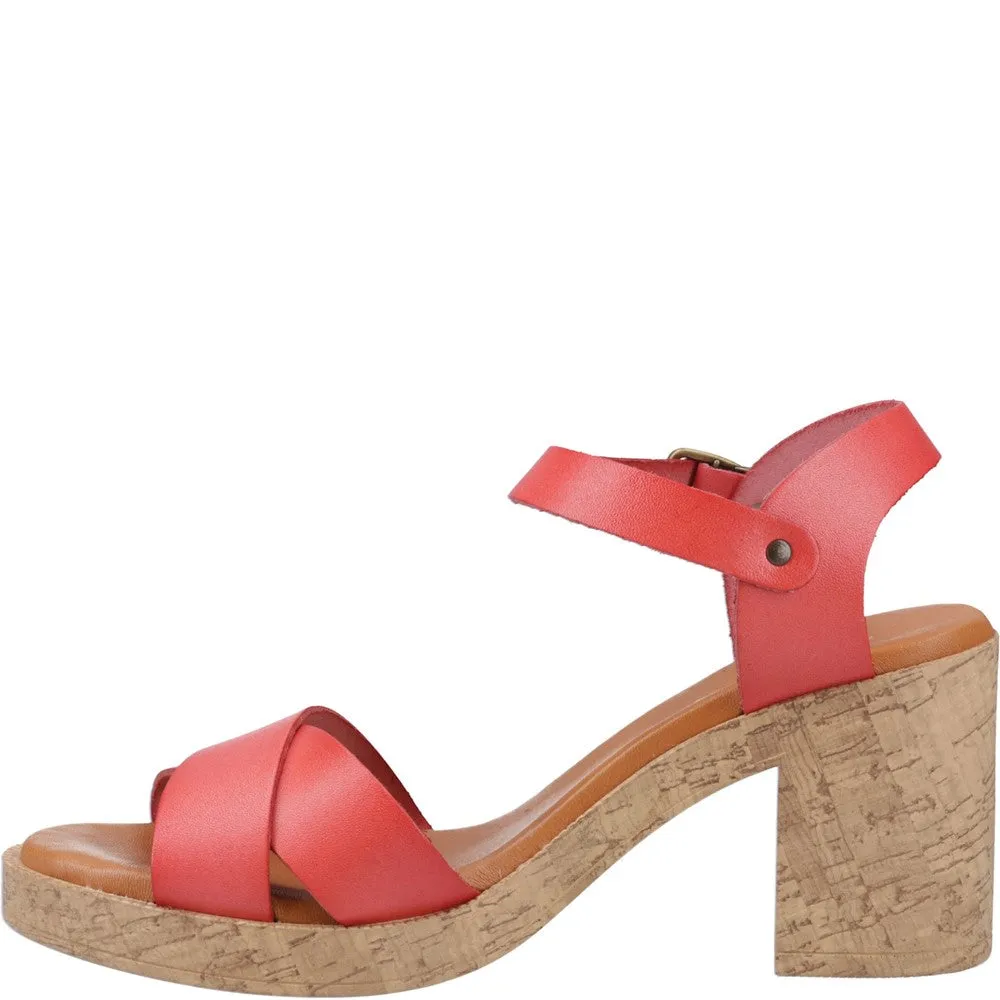 Coral Georgia Cork Sandals