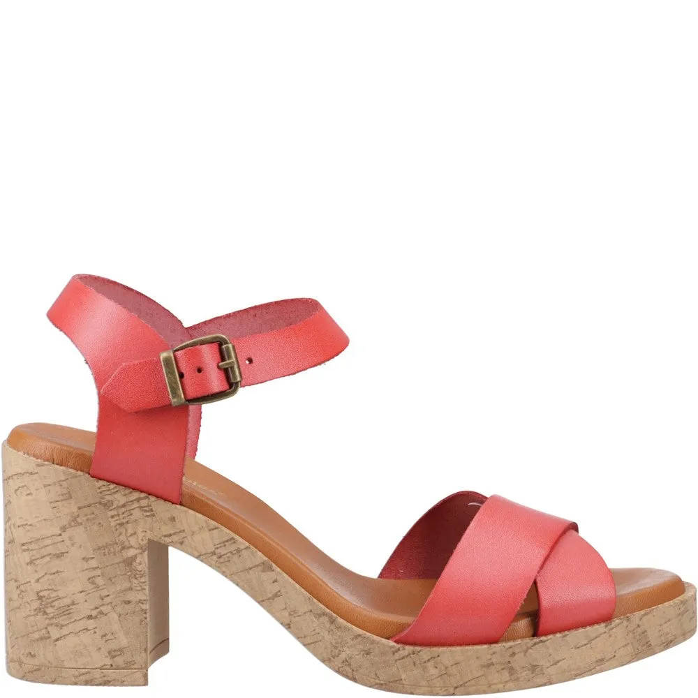 Coral Georgia Cork Sandals