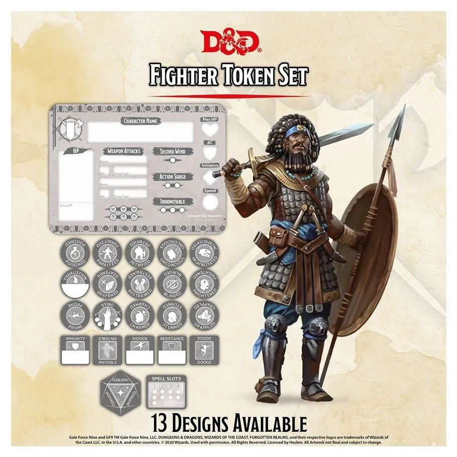 D&D Class Token Set Fighter