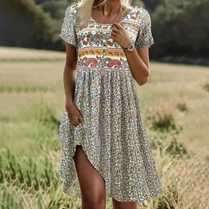 Delphine | Bohemian Breeze Dress