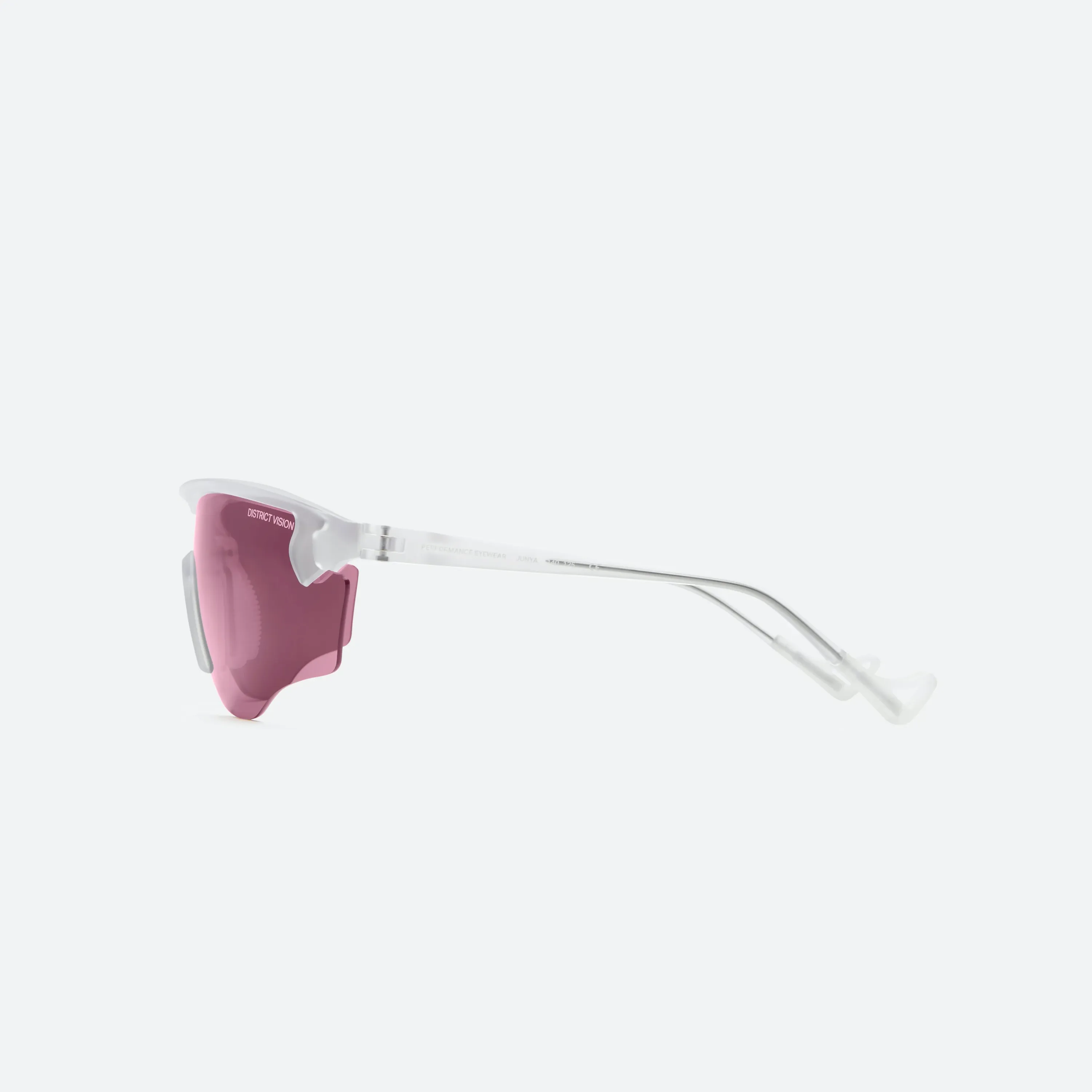District Vision Junya Racer - Clear (D  Black Rose Lens)