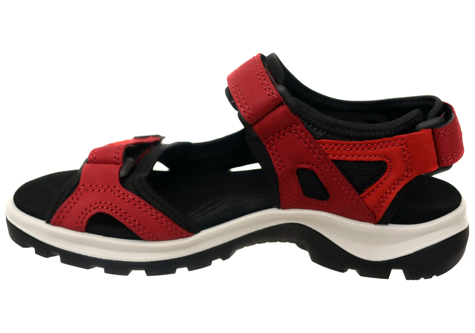 ECCO Womens Offroad Comfortable Leather Adjustable Sandals