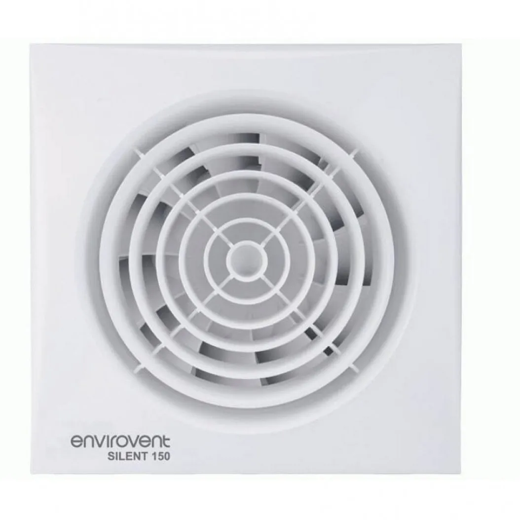 Envirovent SIL150HTP SILENT 150 with Adjustable Timer, Adjustable Humidity Sensor & Pullcord
