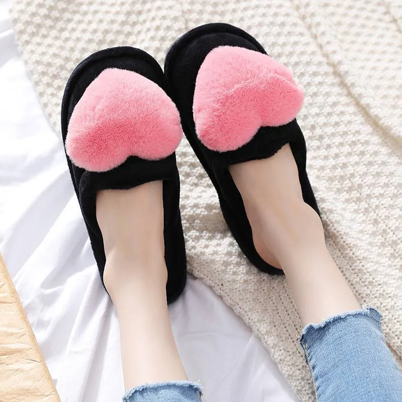 Fall in Love with Every Step: Cute Love Slippers