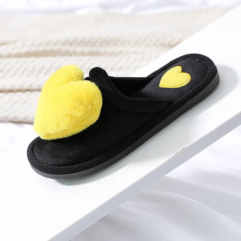 Fall in Love with Every Step: Cute Love Slippers