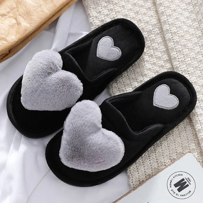 Fall in Love with Every Step: Cute Love Slippers