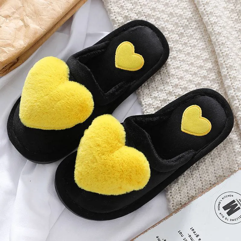 Fall in Love with Every Step: Cute Love Slippers