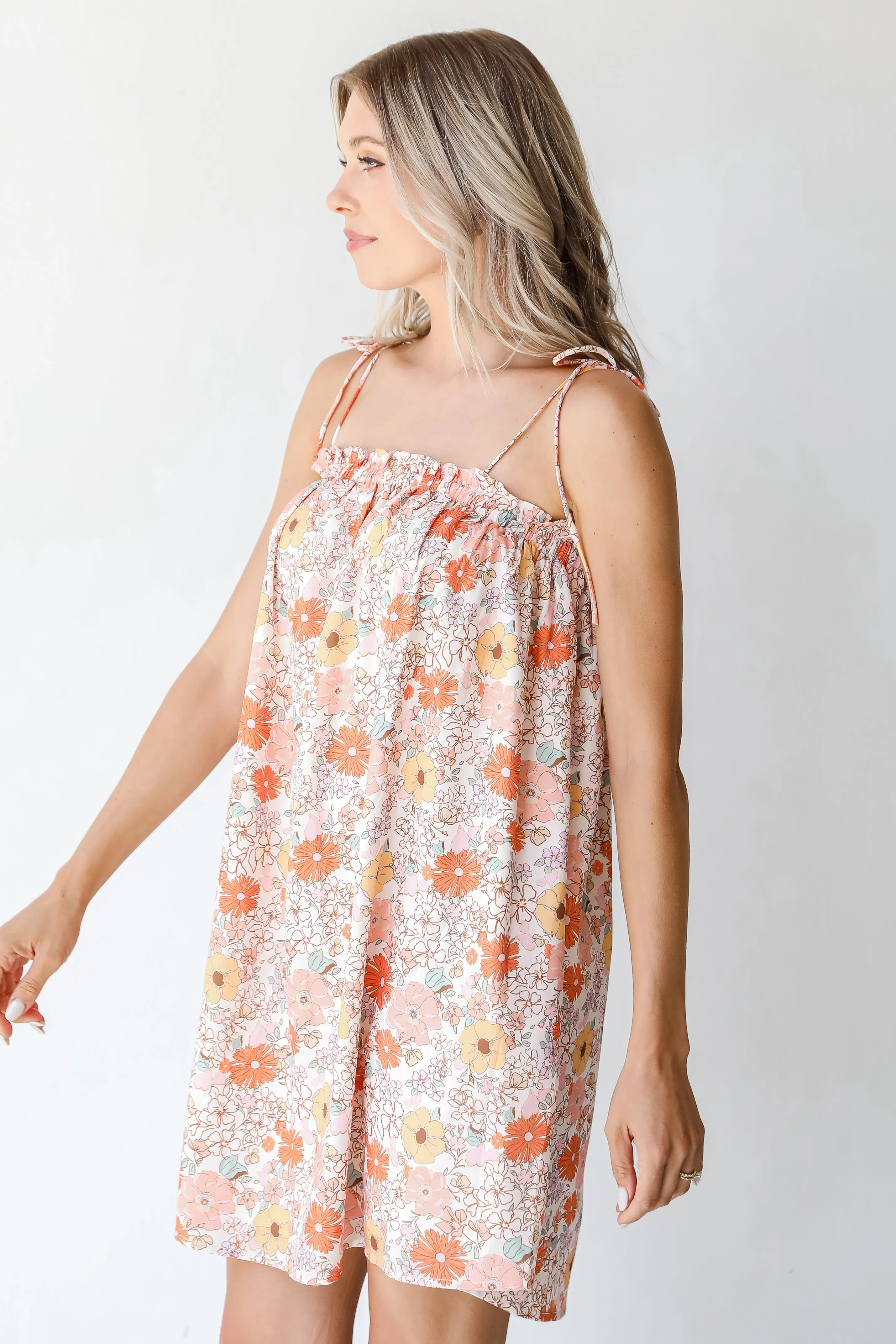 FINAL SALE - Pretty Perspective Floral Mini Dress