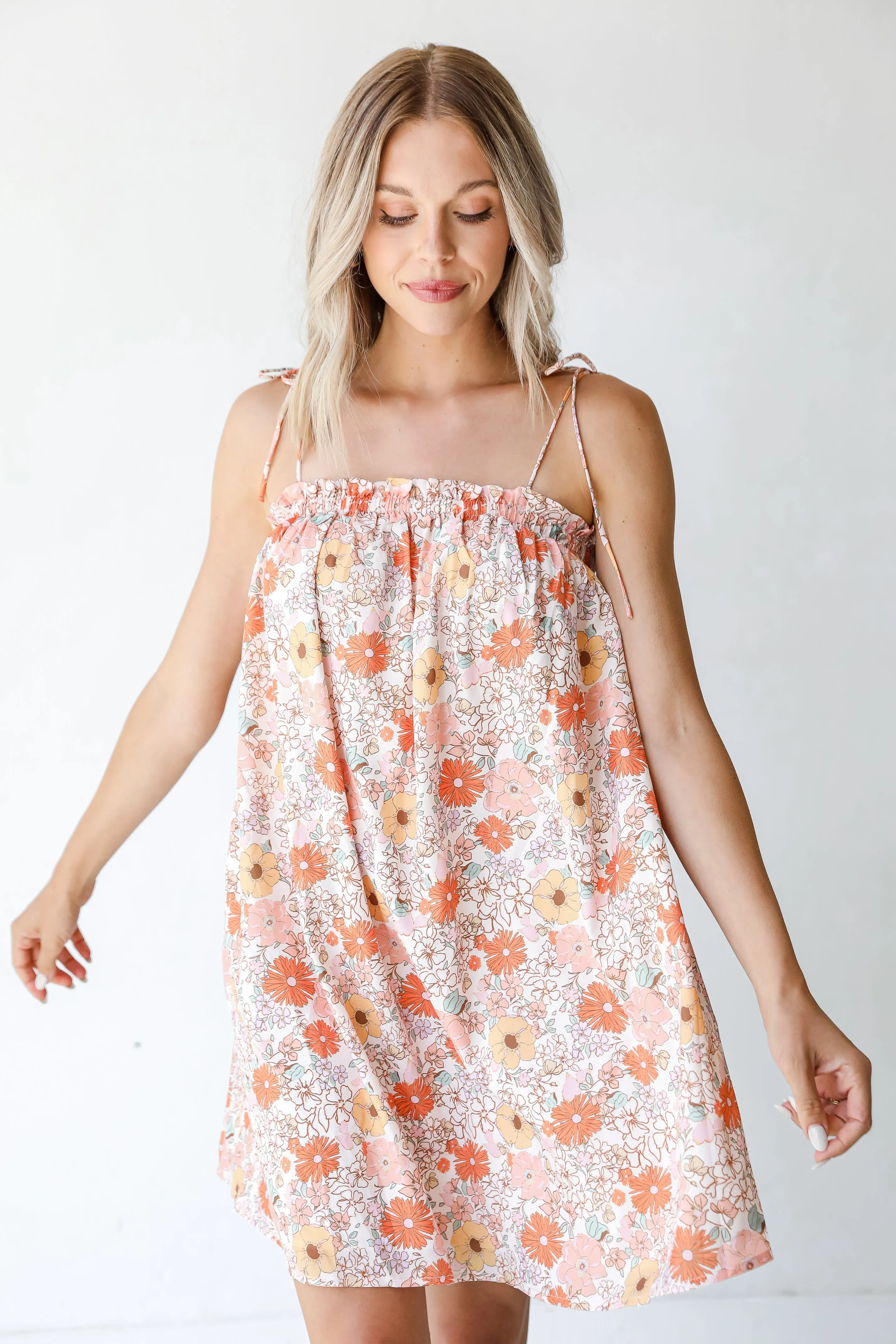 FINAL SALE - Pretty Perspective Floral Mini Dress