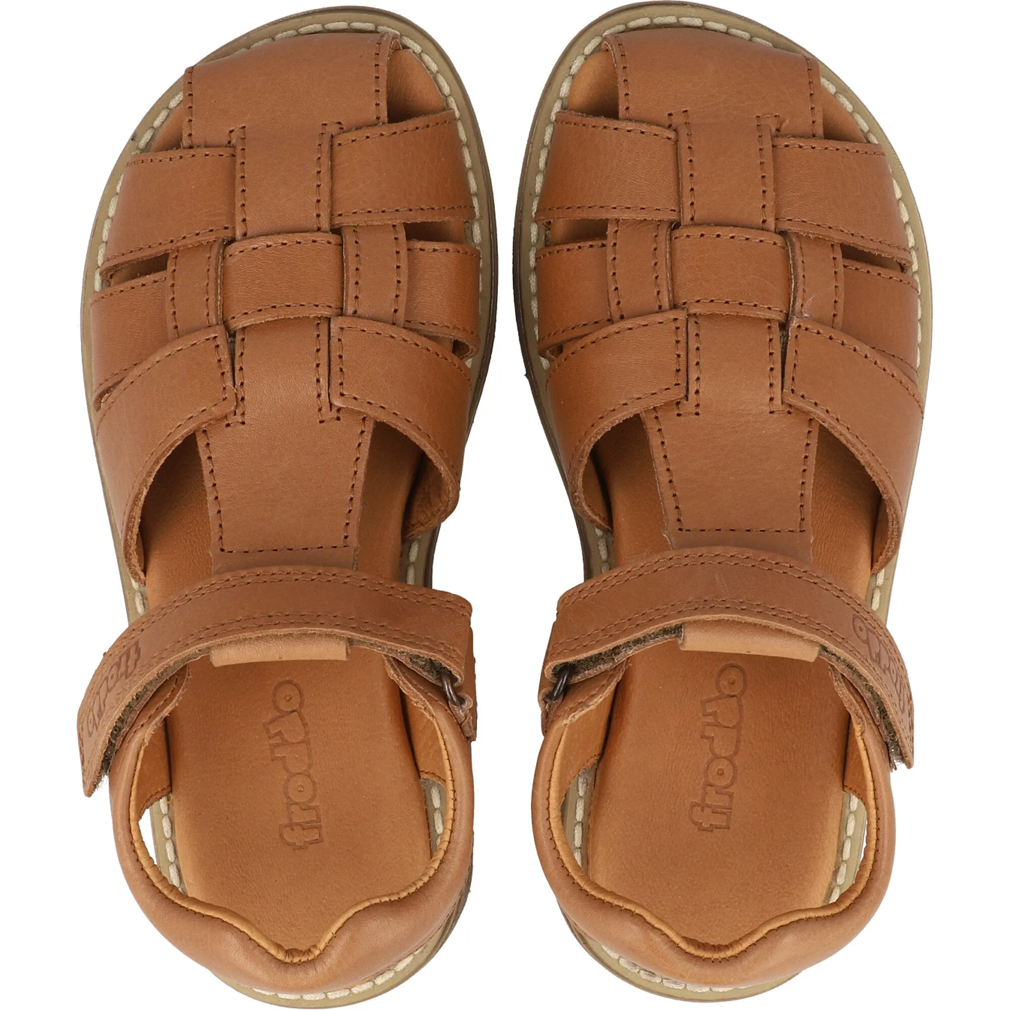 Froddo Daros Brown Closed-Toe Sandals