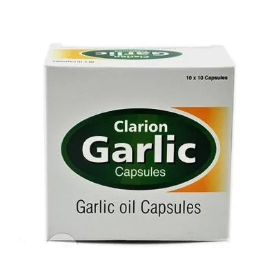 Garlic Oil Capsules Antioxidants 10 Capsules