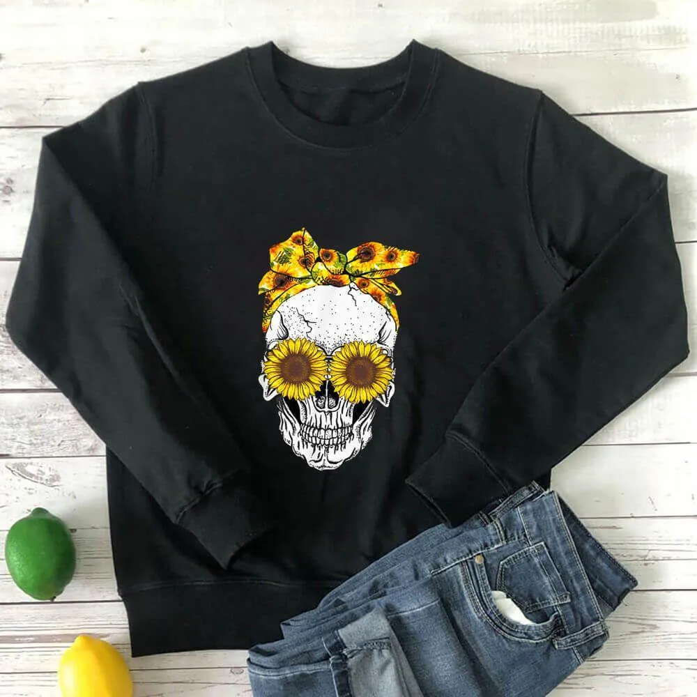 Graphic long Sleeve Shirts Chrysanthemum