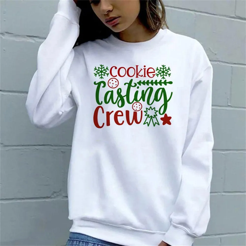Graphic long Sleeve Shirts Cookie