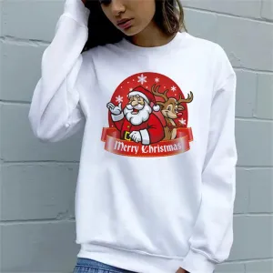 Graphic long Sleeve Shirts Merry Christmas