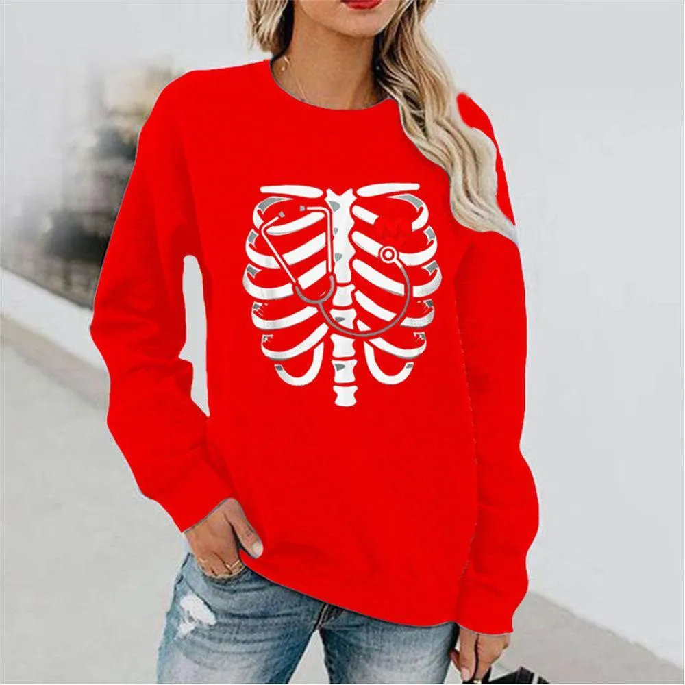 Graphic long Sleeve Shirts Rib