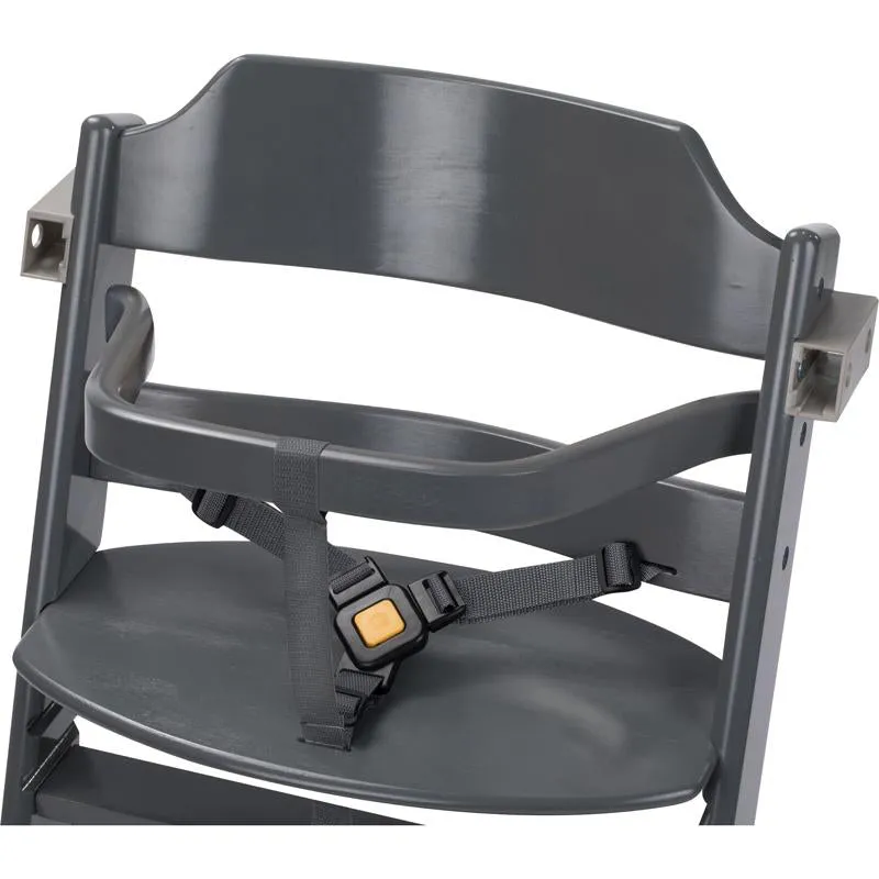 Grow-with-Me 3-in-1 Adjustable Height Wooden High Chair & Tray | Warm Grey | 6m - 10 years